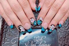Posh Nail Lounge, Glen Carbon IL 62034;